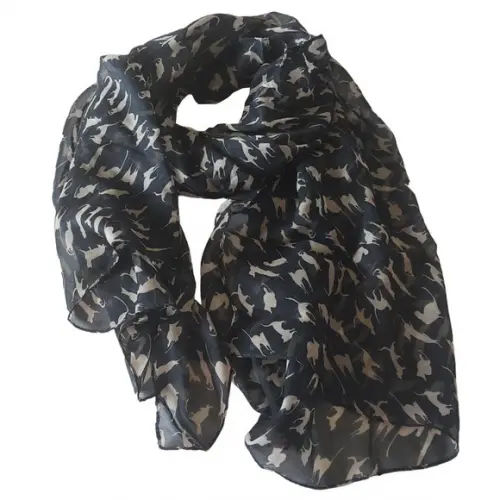 Lenço Scarf Gatos