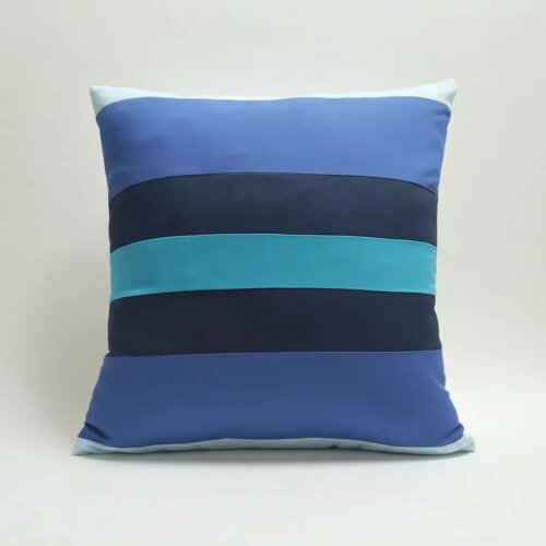Capa de Almofada Mix Azul