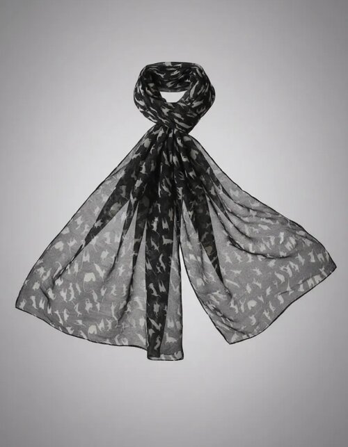 Lenço Scarf Gatos