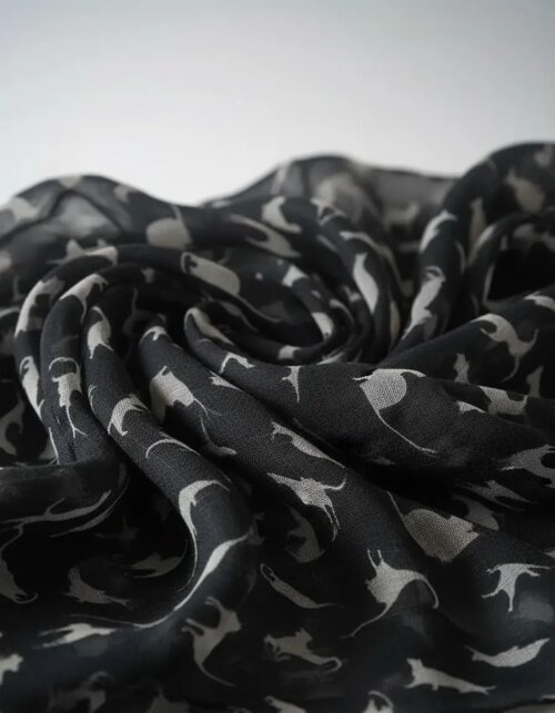Lenço Scarf Gatos