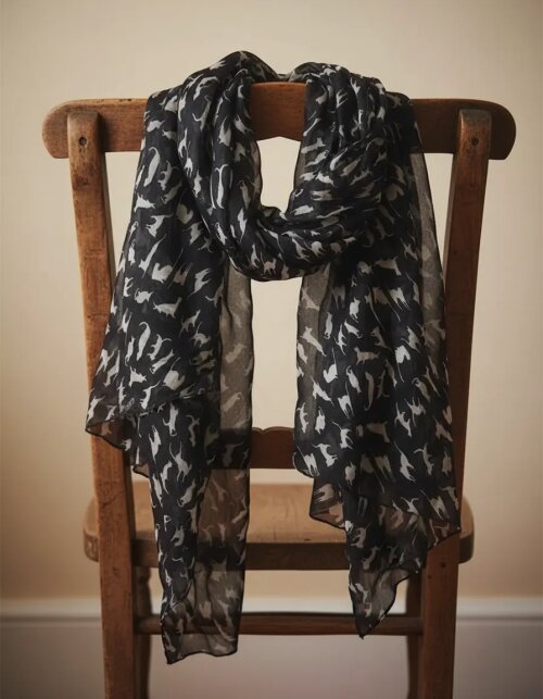 Lenço Scarf Gatos