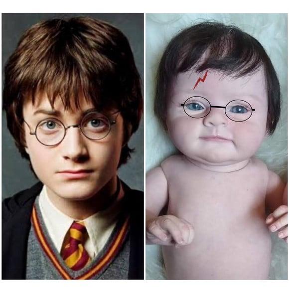 Bebe Reborn Aproximação Harry Potter