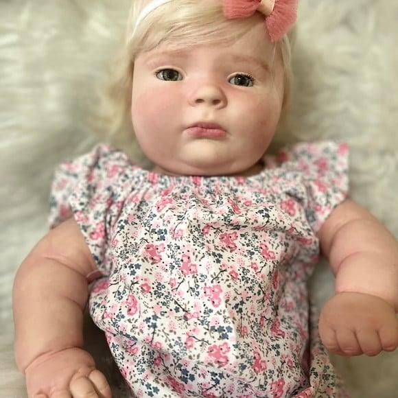 Bebê Reborn Joseph Menina Loira Barbie