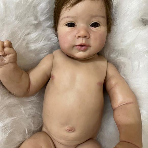 Bebe Reborn Menina Piper Pode Banho