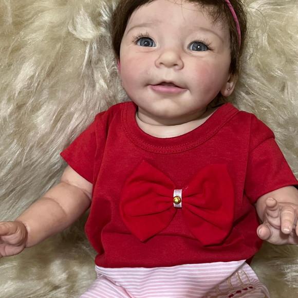 Bebe Reborn Menina Pode Banho
