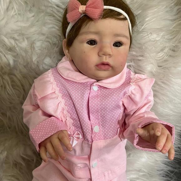 Bebê Reborn Menina Pode Dar Banho