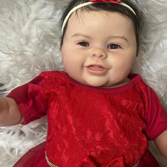 Bebê Reborn Menina Tamanho 6 Meses