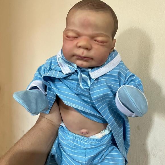 Bebe Reborn Menino Pode Banho Faz Xixi