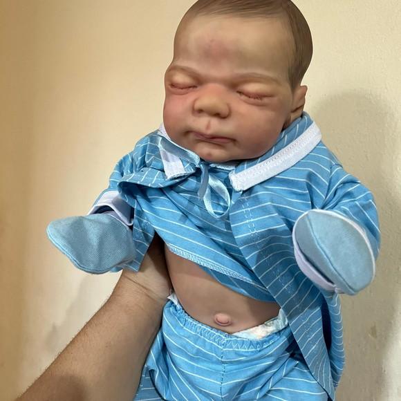 Bebe Reborn Menino Pode Banho Faz Xixi
