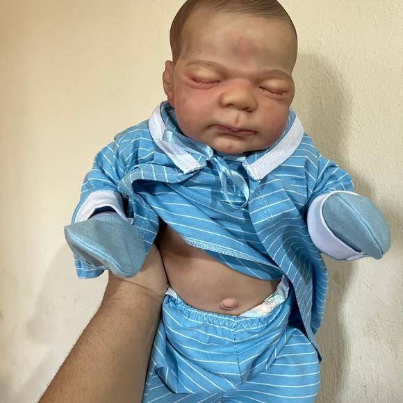 Bebe Reborn Menino Pode Banho Faz Xixi