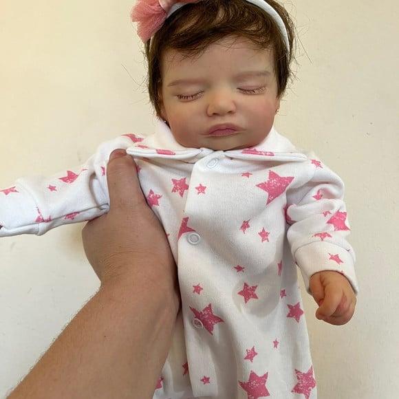 Bebê Reborn Rosalie Promoção Pode Banho