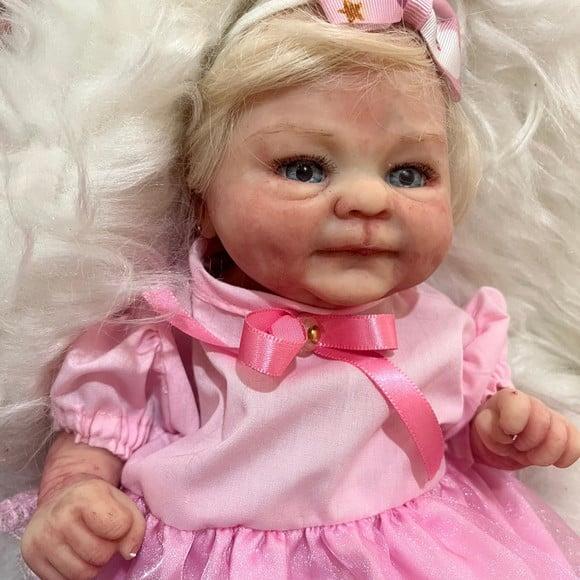 Bebe Reborn Silicone Sólido Menina Barbie Dia das Crianças