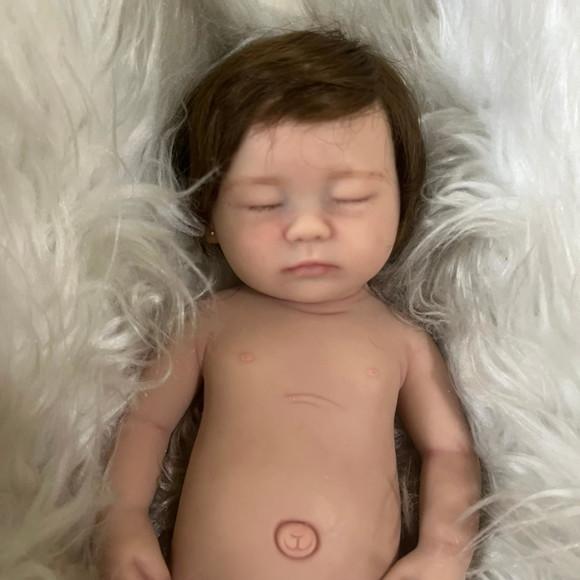 Bebe Reborn Silicone Sólido Menina Super Promoção