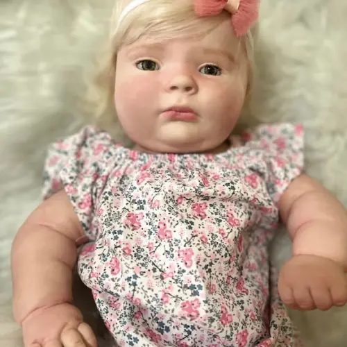 Bebê Reborn Joseph Menina Loira Barbie
