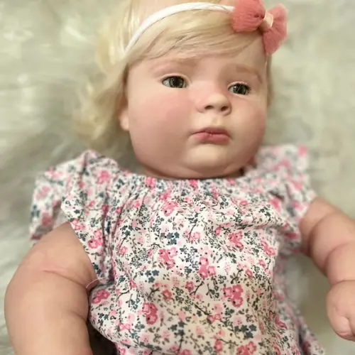 Bebê Reborn Joseph Menina Loira Barbie