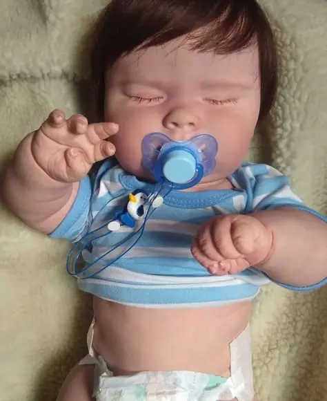 Bebê Reborn Joseph Menino Corpo Silicone