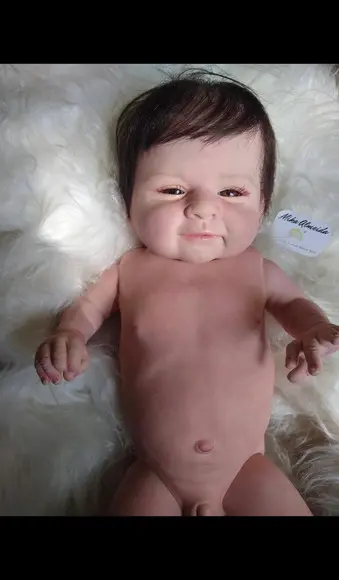 Bebe Reborn Marc Corpo em Vinil Pode Banho