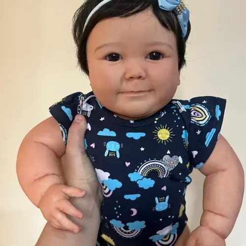 Bebe Reborn Menina 8 Meses Corpo Realista