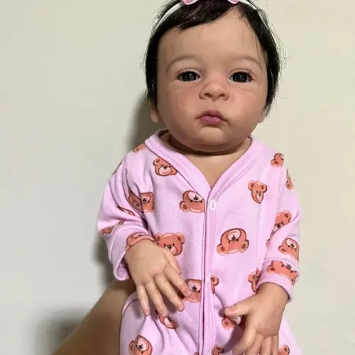 Bebe Reborn Menina Corpo Vinil Realista