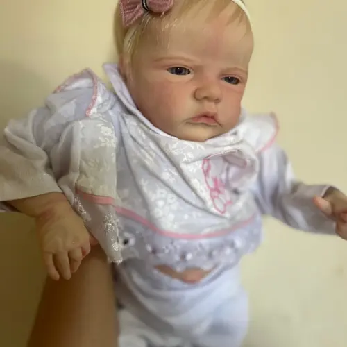 Bebe Reborn Menina Loira Barbie