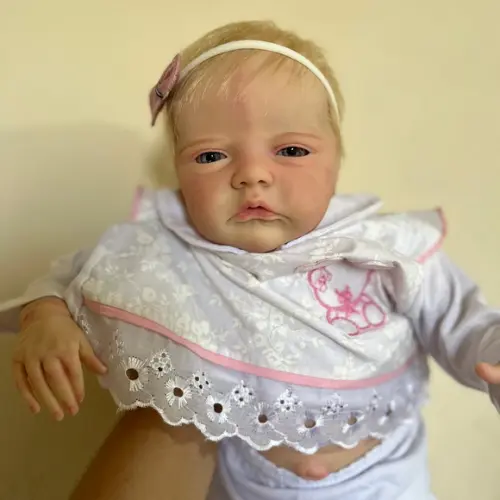 Bebe Reborn Menina Loira Barbie