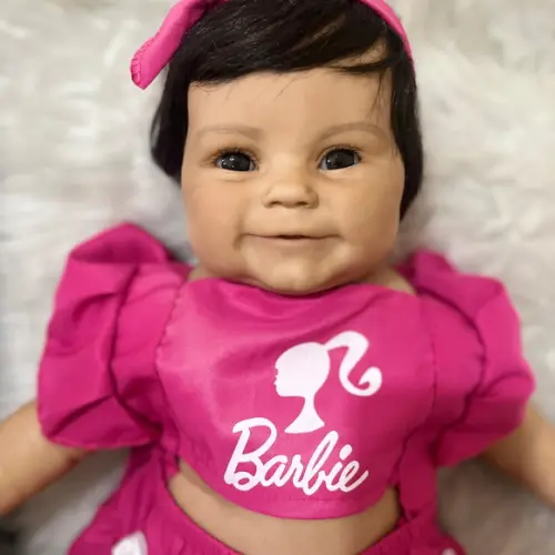 Bebê Reborn Menina Morena