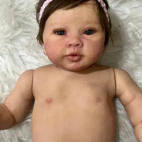Bebe Reborn Menina Pode Banho e Faz Xixi