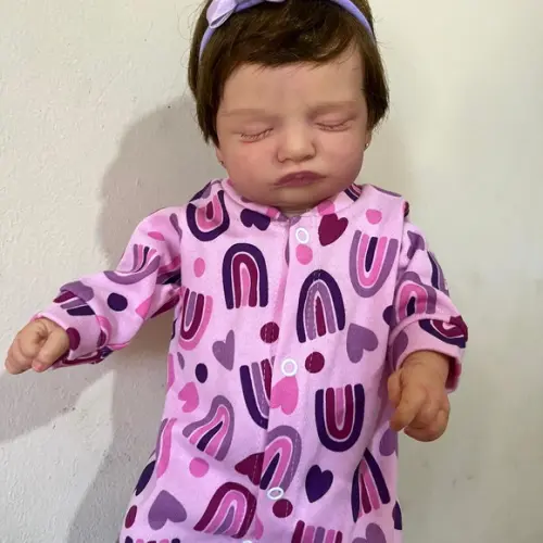 Bebe Reborn Menina Pode Banho Corpo Vinil Realista