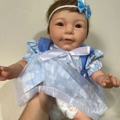 Bebê Reborn Menina Pode Banho e Faz Xixi Dia das Crianças