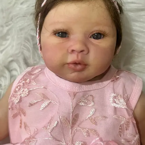 Bebe Reborn Menina Pode Banho e Faz Xixi