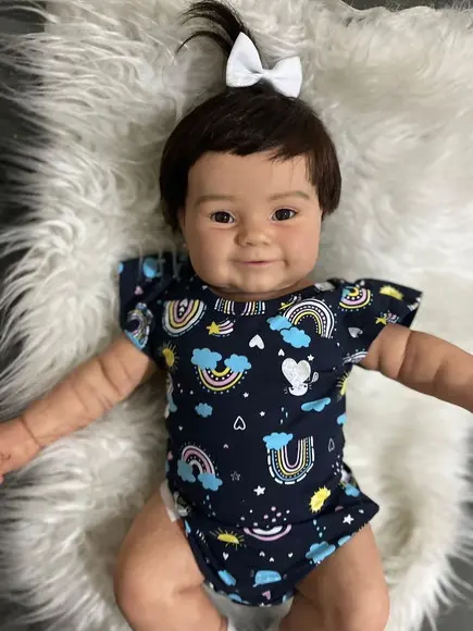 Bebê Reborn Menina Realista Perfeita