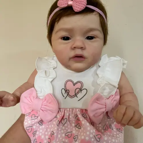 Bebê Reborn Menina Realista Perfeita