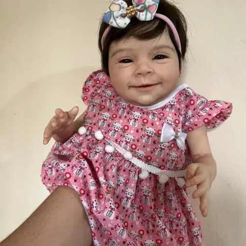 Bebê Reborn Menina Realista Perfeita