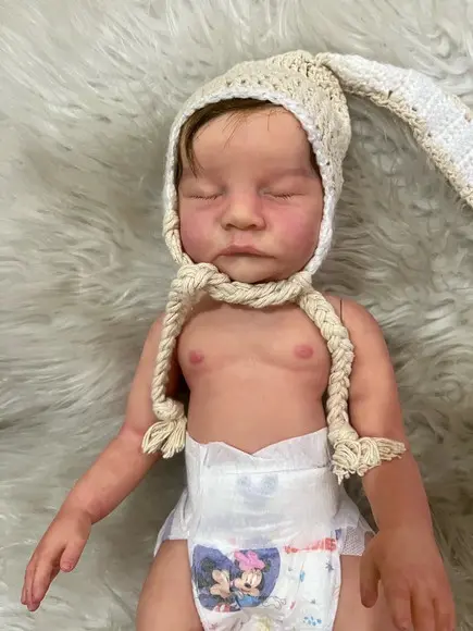Bebe Reborn Menino Coelho Pronta Entrega