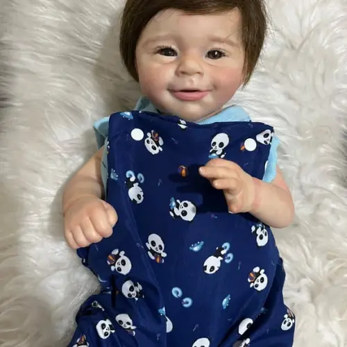 Bebe Reborn Menino Corpo em Vinil Siliconado