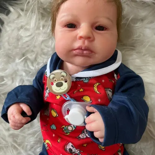 Bebe Reborn Menino Corpo Vinil Pode Banho