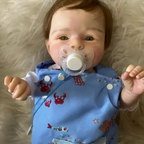 Bebe Reborn Menino Murilo Corpo Vinil Pode Banho