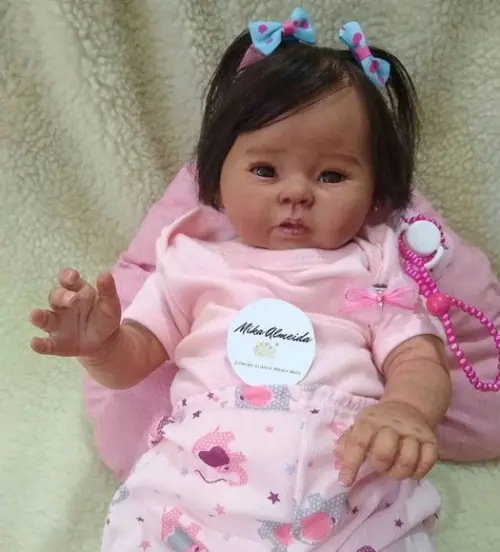 Bebê Reborn morena