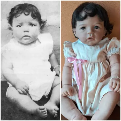 Bebê Reborn Por Foto da Criança com Coração Pulsando