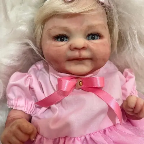 Bebe Reborn Silicone Sólido Menina Barbie Dia das Crianças