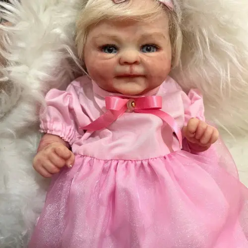 Bebe Reborn Silicone Sólido Menina Barbie Dia das Crianças