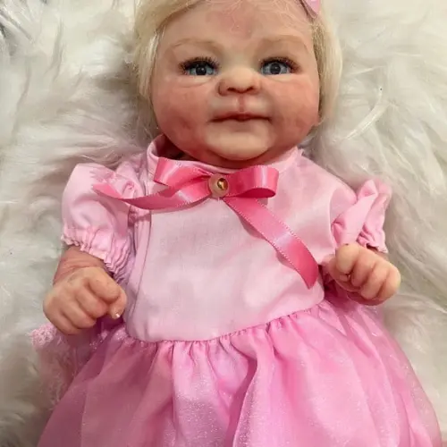 Bebê Reborn Silicone Sólido Pode Banho