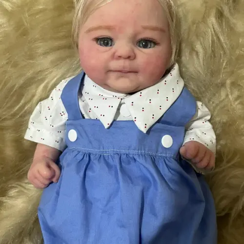 Bebe Reborn Silicone Sólido Príncipe