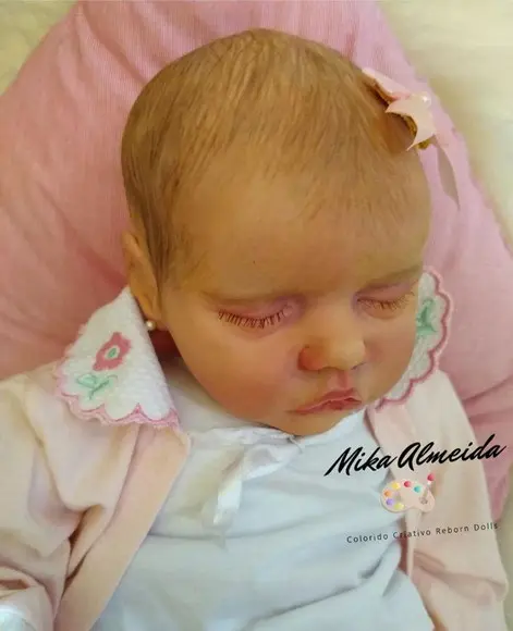 Bebê Reborn Twin Com Cabelinho Em 3d