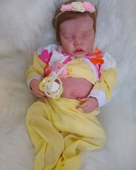 Linda bebê reborn altamente realista twin A