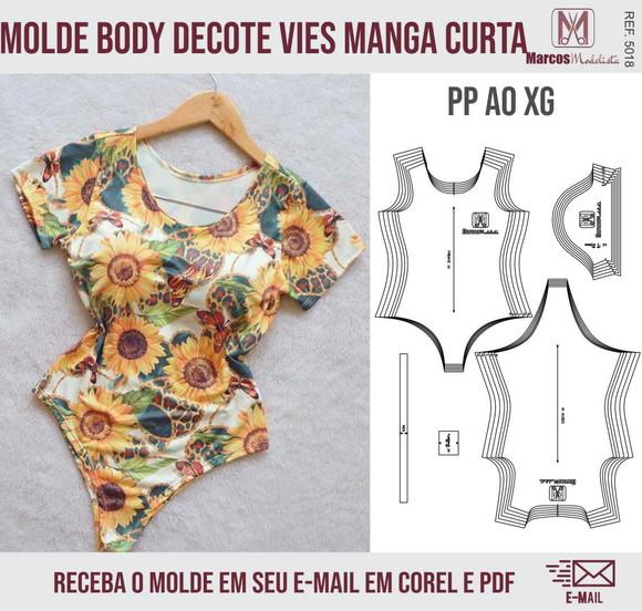 Molde Modelagem Body Básico 5018