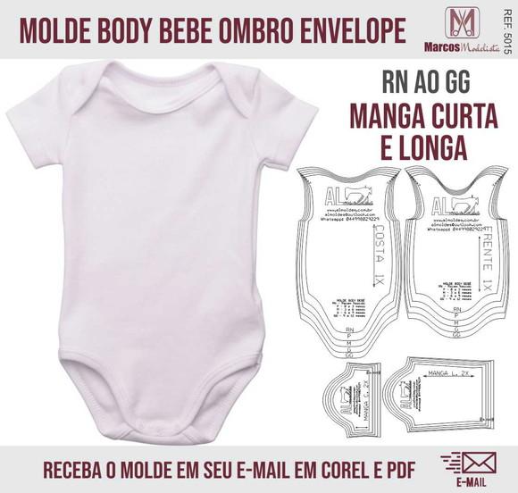 Molde Modelagem Body Bebê 5015