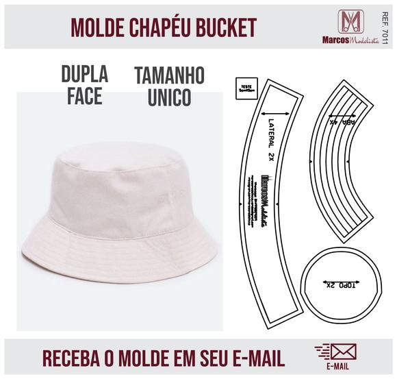 Molde Modelagem Chapéu Bucket 7011
