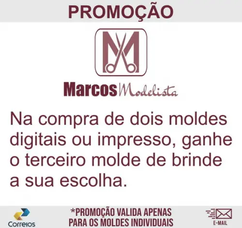 Molde Bata Infantil 0005