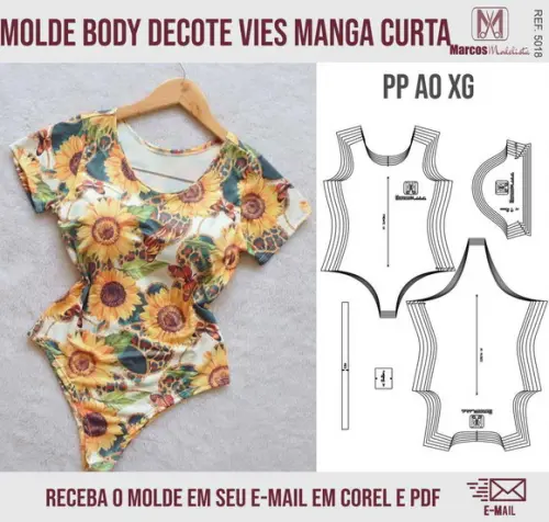 Molde Modelagem Body Básico 5018